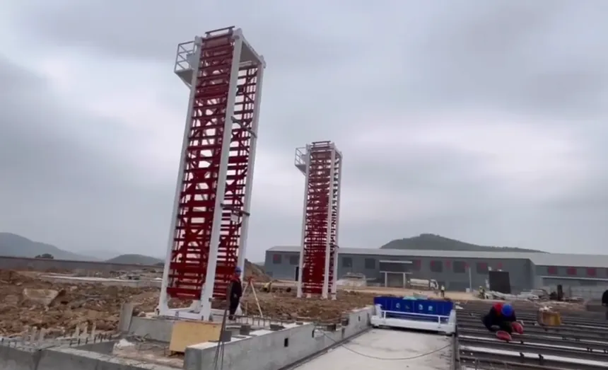 Curing System, Auto Cubing & Packing System